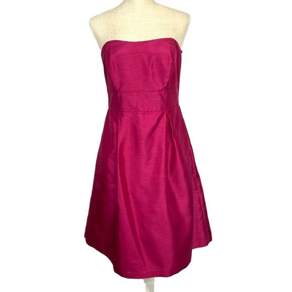 Jenny Yoo Collection Pink Strapless Short Dress Women’s 8